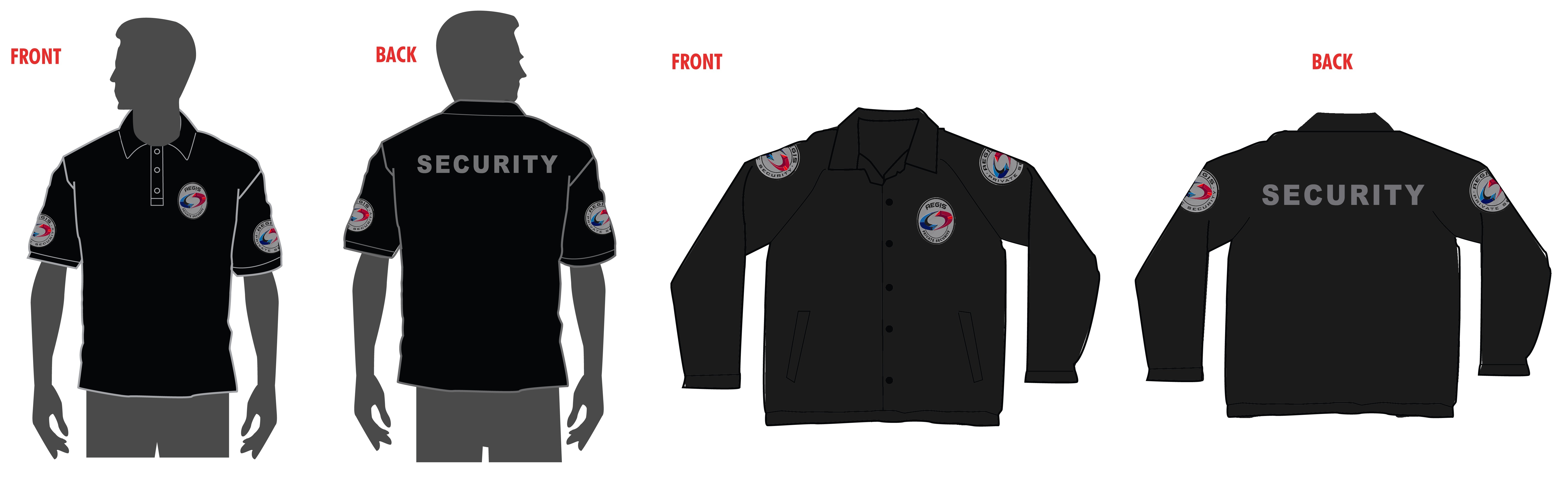 Shirts and Jackets - AEGIS Security & Investigations